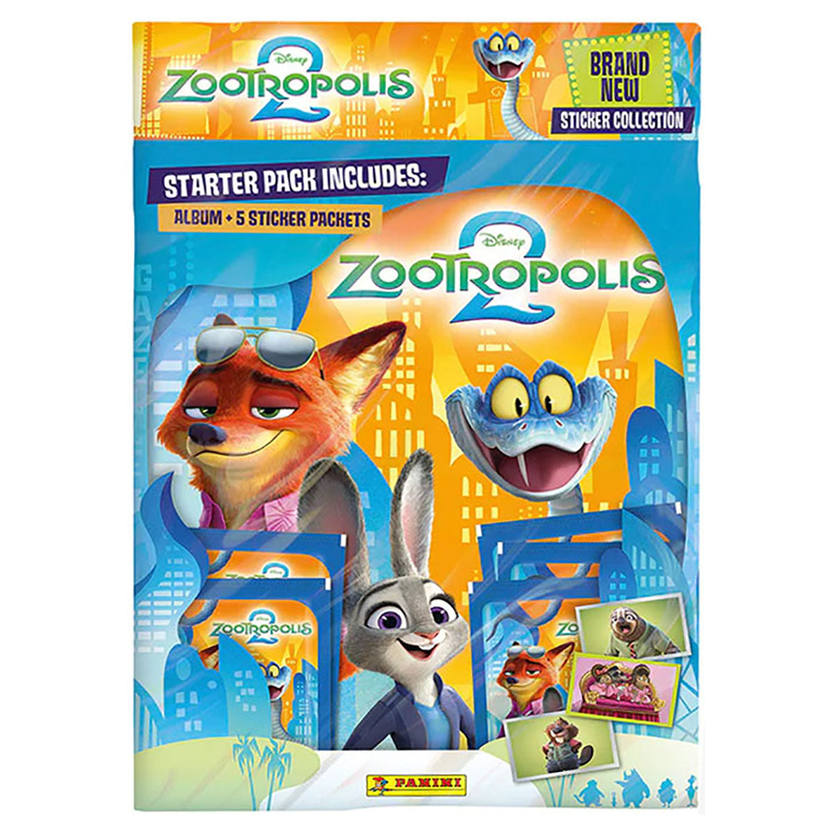 Panini Zootropolis Movie 2 Starter Pack front