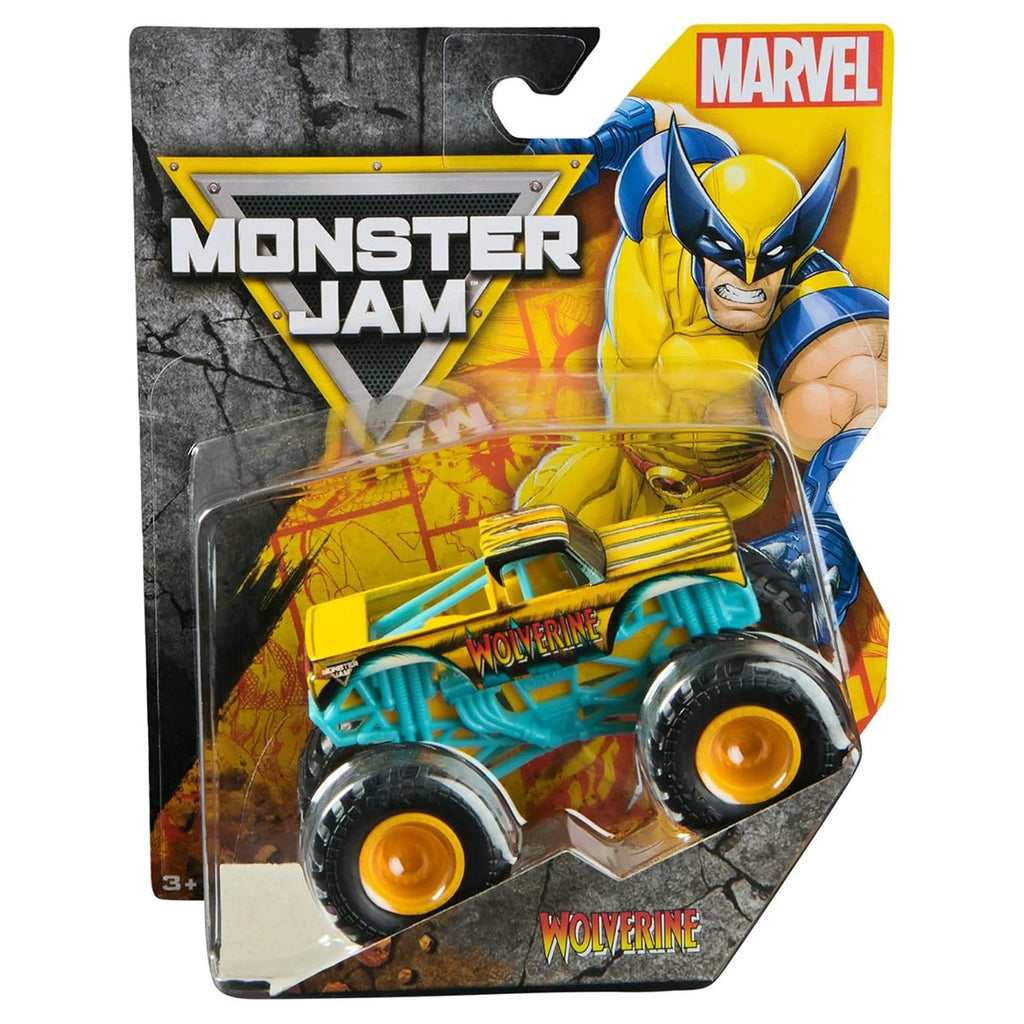 Monster Jam 1:64 Series 4 Marvel Wolverine 