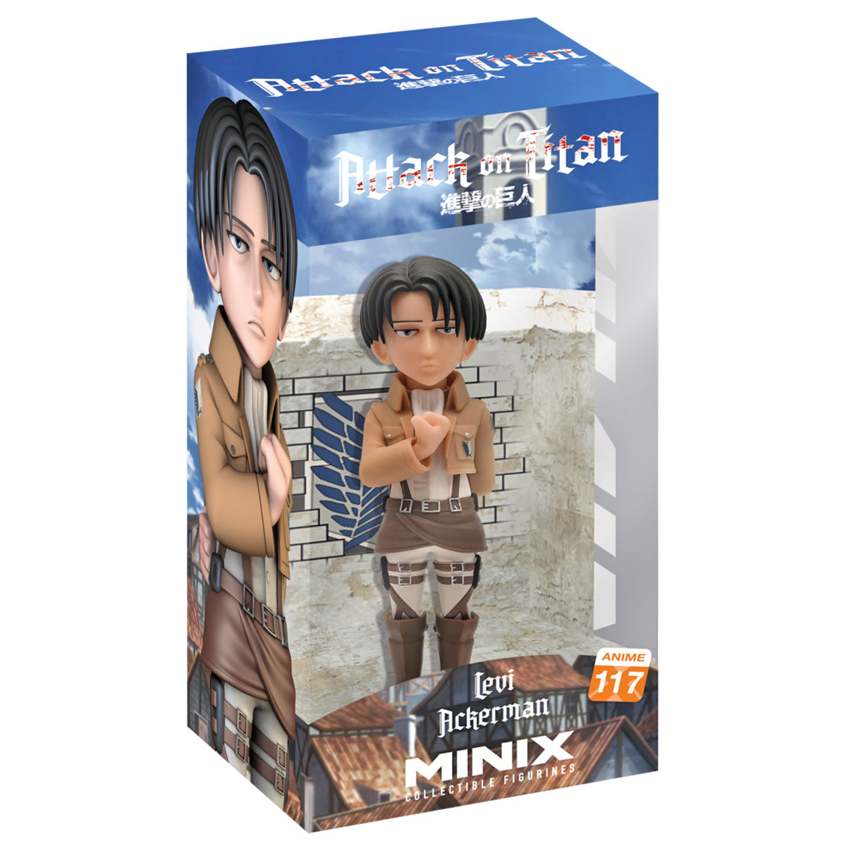 Minix Attack on Titan Levi Ackerman Collectible 12cm Figurine