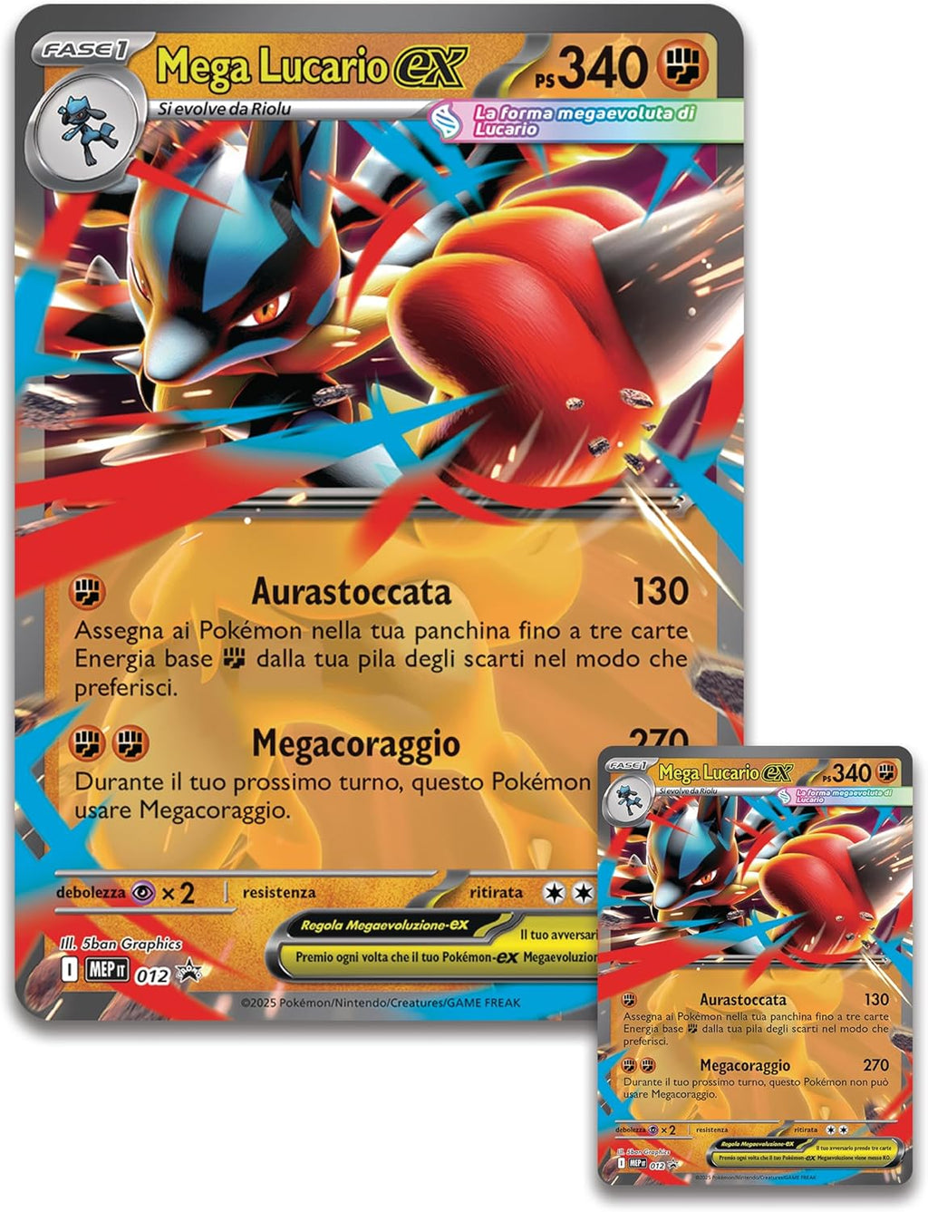 Pokemon TCG Mega Lucario ex Figure Collection