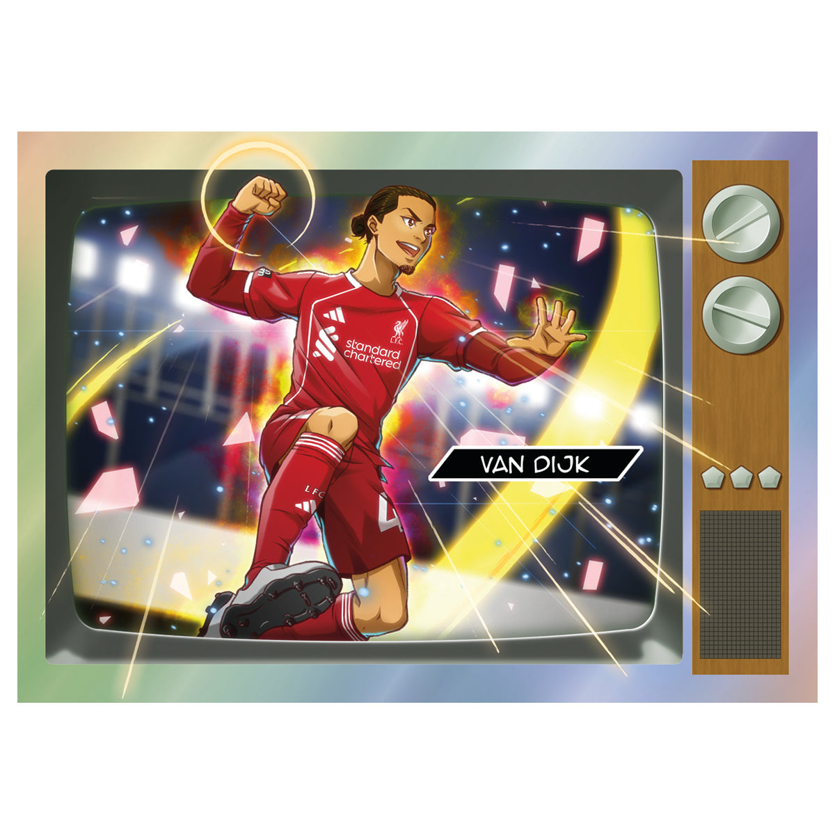 Close-Up of Football Trading Cards in Hanger Pack