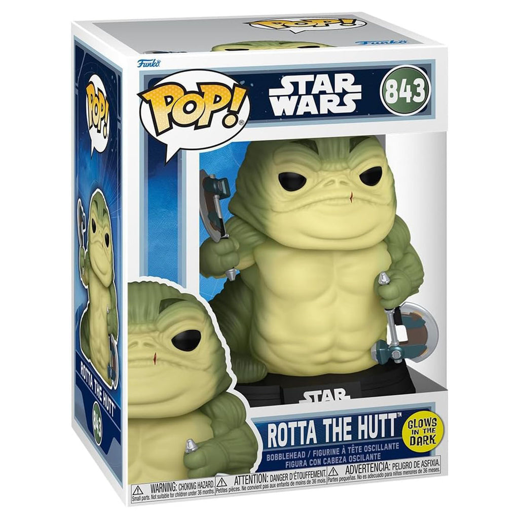 Funko POP! Rotta the Hutt (Glow) Vinyl Figure