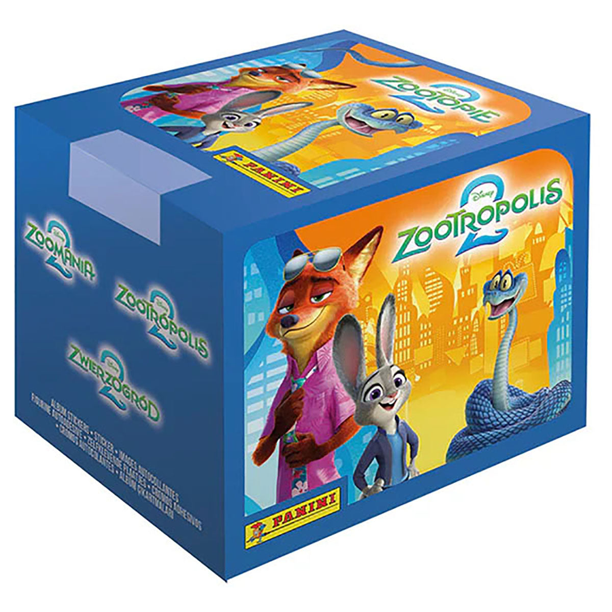 Panini Disney sticker packs display